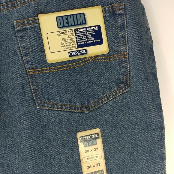 CHEROKEE Brand Mens size 36 Loose Fit Straight Leg - Picture 3 of 8